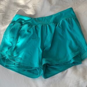 90 Degree Women's Teal Athletic Shorts W/ Spandex shorts - Size L